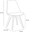 Dining Chair - Polypropelene Seat