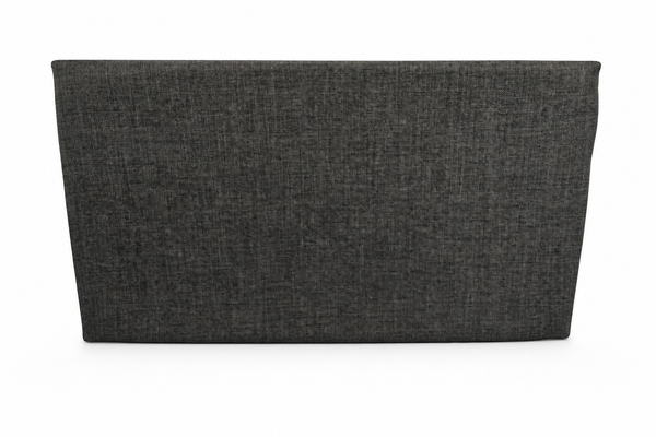 SINGLE GREY FABRIC HEADBOARD