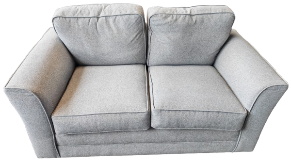 2 seater fabric/Vinyl sofa - GREY SDID