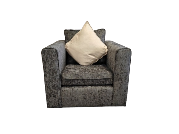 ManhattanArmchair Grey Fabric SDID