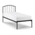 Onyx Single Metal bed with slats