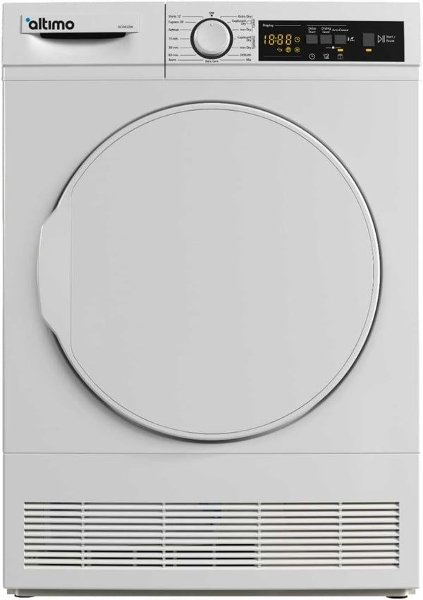 8kg Condenser Tumble Dryer - White