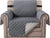 ARMCHAIR GREY LOOSE COVERING FABRIC