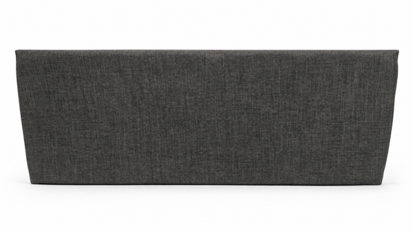 DOUBLE GREY FABRIC HEADBOARD