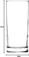 Set of 4 1/2 pint glasses