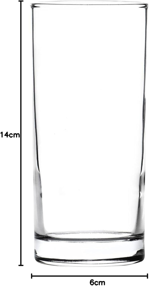 Set of 4 1/2 pint glasses