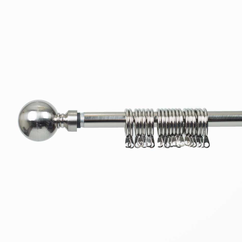 Extendable Metal Curtain Pole - Small
